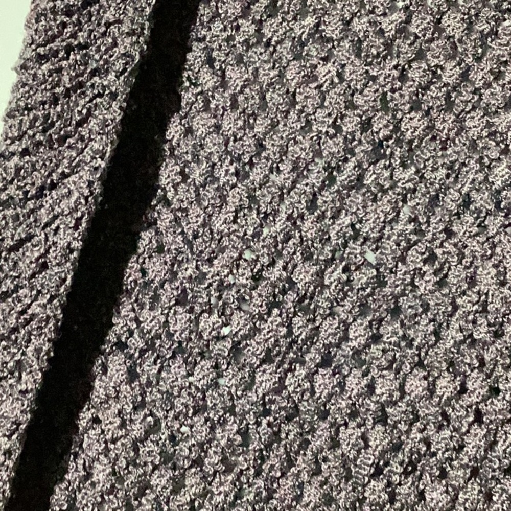 Eileen Fisher Dusty Purple Open Front Cardigan - Size M - Picture 2 of 8
